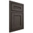 Shiloh Cabinetry Beaded Inset Landes White Oak Quarter Sawn Creekside Door