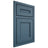 Shiloh Cabinetry Beaded Inset Landes White Oak Quarter Sawn Hudson Door