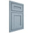 Shiloh Cabinetry Beaded Inset Landes White Oak Quarter Sawn Sky Door