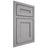Shiloh Cabinetry Beaded Inset Landes White Oak Quarter Sawn Stratus Door
