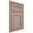 Shiloh Cabinetry Beaded Inset Landes White Oak Quarter Sawn Whitewash Door