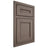 Shiloh Cabinetry Beaded Inset Landes White Oak Rift Cut Clay Door