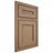 Shiloh Cabinetry Beaded Inset Landes White Oak Rift Cut Natural Door