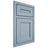 Shiloh Cabinetry Beaded Inset Landes White Oak Rift Cut Sky Door