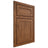 Shiloh Cabinetry Beaded Inset Malibu Cherry Plain Cut Carob Door