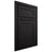 Shiloh Cabinetry Beaded Inset Malibu Cherry Plain Cut Espresso Door