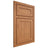 Shiloh Cabinetry Beaded Inset Malibu Cherry Plain Cut Medium Door
