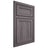 Shiloh Cabinetry Beaded Inset Malibu Hickory Plain Cut Cadet Door