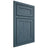 Shiloh Cabinetry Beaded Inset Malibu Hickory Plain Cut Hudson Door
