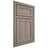 Shiloh Cabinetry Beaded Inset Malibu Hickory Plain Cut Sterling Door