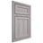 Shiloh Cabinetry Beaded Inset Malibu Hickory Plain Cut Stratus Door