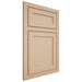 Shiloh Cabinetry Beaded Inset Malibu Maple Plain Cut Natural Door