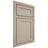 Shiloh Cabinetry Beaded Inset Malibu Maple Plain Cut Pebble Door