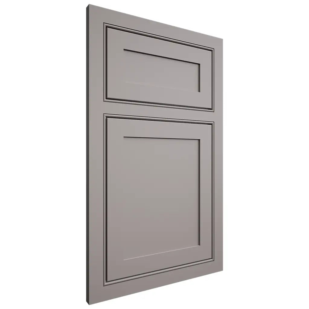 Shiloh Cabinetry Beaded Inset Malibu Paintable Dovetail Gray Door