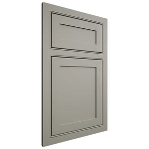 Shiloh Cabinetry Beaded Inset Malibu Paintable Evergreen Fog Door