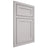 Shiloh Cabinetry Beaded Inset Malibu Paintable Light French Gray Door