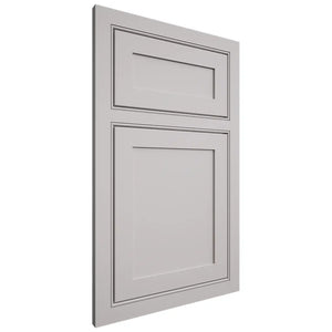 Shiloh Cabinetry Beaded Inset Malibu Paintable Light French Gray Door