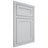 Shiloh Cabinetry Beaded Inset Malibu Paintable Niebla Azul Door