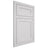 Shiloh Cabinetry Beaded Inset Malibu Paintable Polar Door