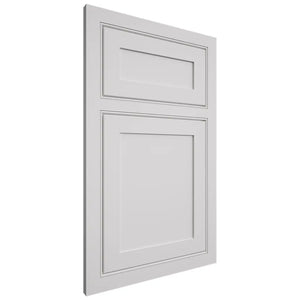 Shiloh Cabinetry Beaded Inset Malibu Paintable Polar Door
