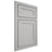 Shiloh Cabinetry Beaded Inset Malibu Paintable Unusual Gray Door