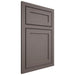 Shiloh Cabinetry Beaded Inset Malibu Poplar Plain Cut Heatherstone Door