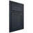 Shiloh Cabinetry Beaded Inset Malibu Poplar Plain Cut Hudson Door