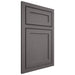 Shiloh Cabinetry Beaded Inset Malibu Walnut Plain Cut Cadet Door