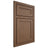 Shiloh Cabinetry Beaded Inset Malibu White Oak Plain Cut Autumn Door