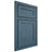 Shiloh Cabinetry Beaded Inset Malibu White Oak Plain Cut Hudson Door
