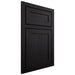 Shiloh Cabinetry Beaded Inset Malibu White Oak Plain Cut Ink Door