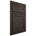 Shiloh Cabinetry Beaded Inset Malibu White Oak Plain Cut Morel Door