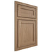 Shiloh Cabinetry Beaded Inset Malibu White Oak Plain Cut Natural Door