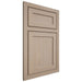 Shiloh Cabinetry Beaded Inset Malibu White Oak Plain Cut Straw Door