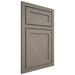 Shiloh Cabinetry Beaded Inset Malibu White Oak Plain Cut Thyme Door