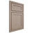 Shiloh Cabinetry Beaded Inset Malibu White Oak Plain Cut Whitewash Door