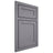 Shiloh Cabinetry Beaded Inset Malibu White Oak Quarter Sawn Cadet Door