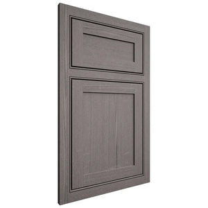 Shiloh Cabinetry Beaded Inset Malibu White Oak Quarter Sawn Flagstone Door