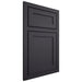 Shiloh Cabinetry Beaded Inset Malibu White Oak Quarter Sawn Harbor Door