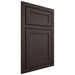 Shiloh Cabinetry Beaded Inset Malibu White Oak Quarter Sawn Morel Door