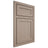 Shiloh Cabinetry Beaded Inset Malibu White Oak Quarter Sawn Whitewash Door
