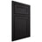 Shiloh Cabinetry Beaded Inset Malibu White Oak Rift Cut Espresso Door