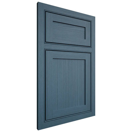 Shiloh Cabinetry Beaded Inset Malibu White Oak Rift Cut Hudson Door