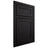 Shiloh Cabinetry Beaded Inset Malibu White Oak Rift Cut Ink Door