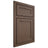 Shiloh Cabinetry Beaded Inset Malibu White Oak Rift Cut Mineral Door
