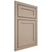 Shiloh Cabinetry Beaded Inset Malibu White Oak Rift Cut Straw Door