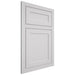 Shiloh Cabinetry Beaded Inset Malibu One Paintable Arctic Door