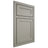 Shiloh Cabinetry Beaded Inset Malibu One Paintable Evergreen Fog Door