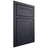 Shiloh Cabinetry Beaded Inset Malibu One Paintable Hale Navy Door