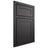 Shiloh Cabinetry Beaded Inset Malibu One Paintable Iron Ore Door